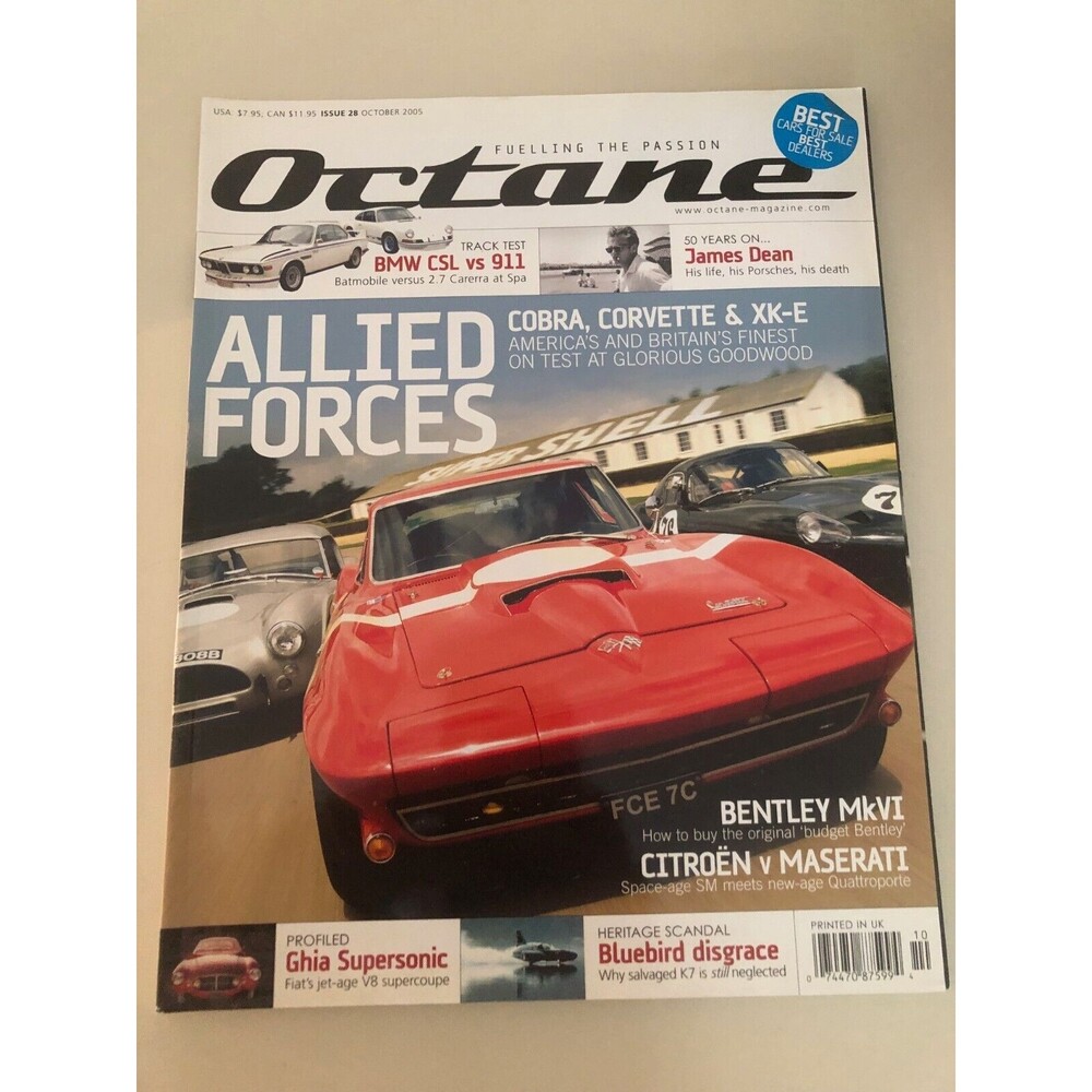 Octane Magazine UK Issue 28 October 2005 James Dean